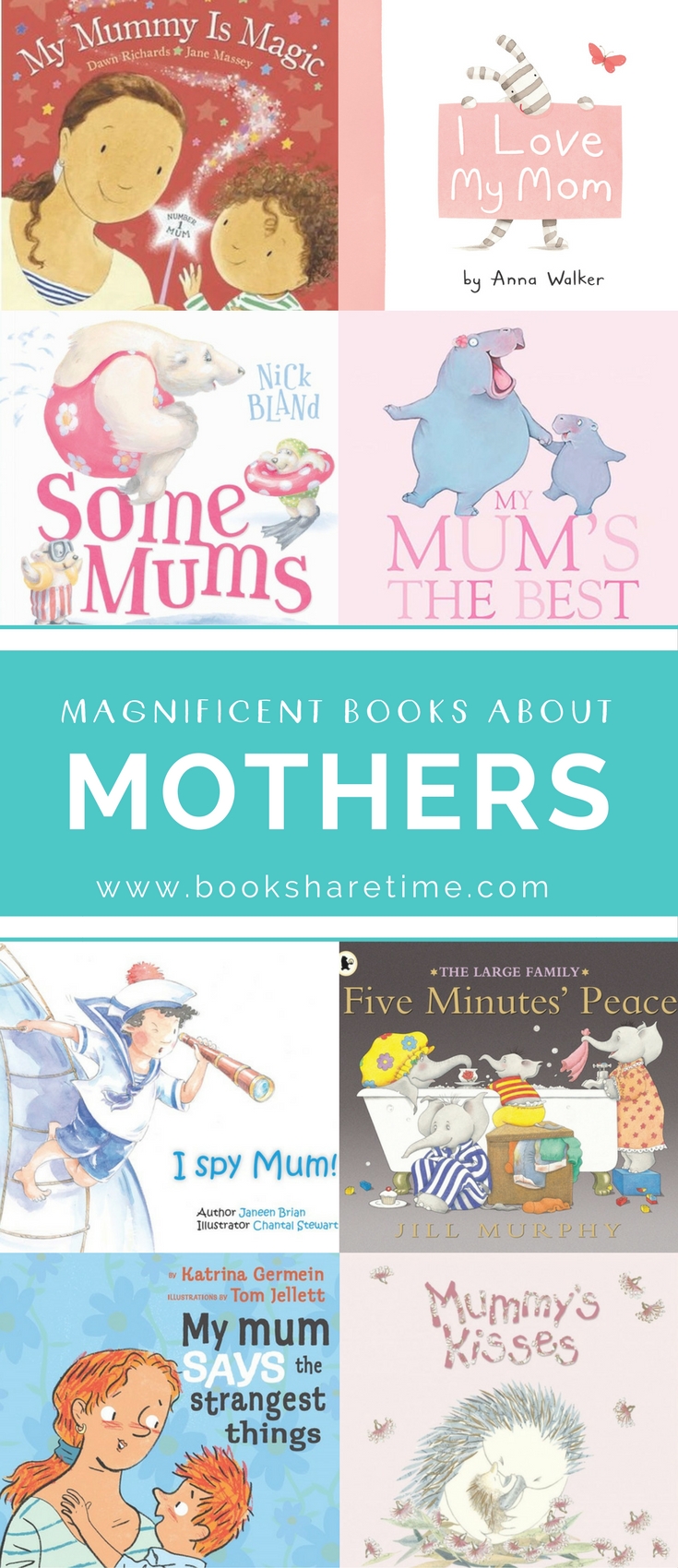 Delightful picture books that celebrate the precious love between a mother and child. Perfect for Mother's Days gifts and cozy bedtime reading.