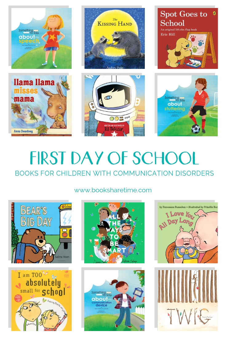 First Day of School Books for Children with Communication Disorders