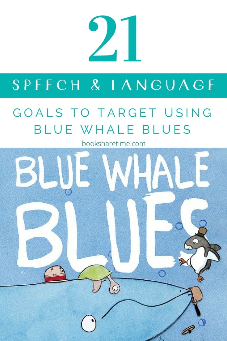 Blue Whale Blues Book Share Time