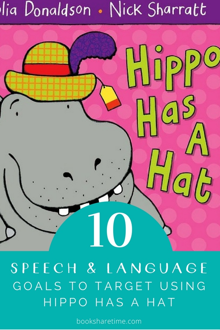 Hippo Has a Hat - Book Share Time