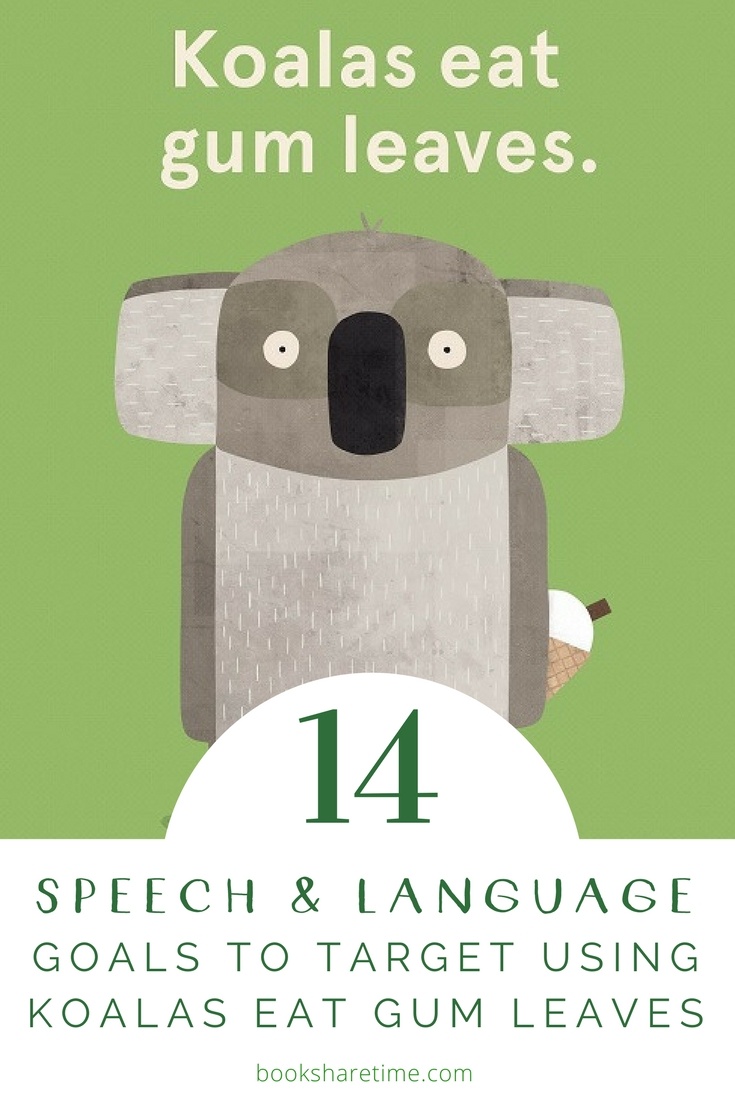 Koalas Eat Gum Leaves - Book Share Time